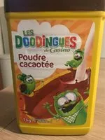 Sucre et nutriments contenus dans Doodingues de casino