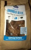İçindeki şeker miktarı Crunchy granola bites coconut & chocolate