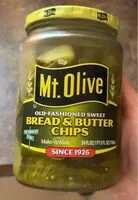 Количество сахара в Bread & butter chips