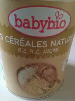 Sucre et nutriments contenus dans Baby bio