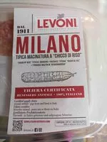 चीनी की मात्रा Milano Salami