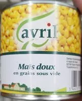 İçindeki şeker miktarı Maïs doux
