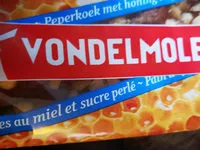 Sucre et nutriments contenus dans Vondelmolen sa