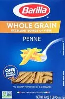 चीनी की मात्रा Whole grain penne