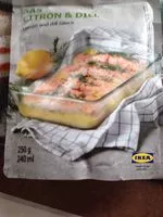 Amount of sugar in Sas citron &dill