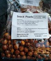 Quantité de sucre dans Snack Pearls