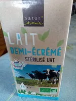 Quantité de sucre dans Lait demi écrémé