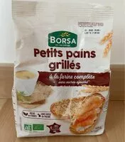 含糖量 Petits pains grillés à la farine complète