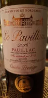 चीनी और पोषक तत्व Pauillac