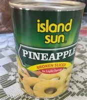 Suhkru kogus sees Pineapple