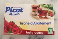 Sucre et nutriments contenus dans Picot