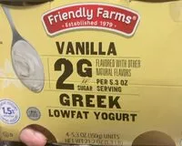 चीनी की मात्रा Low fat greek yogurt