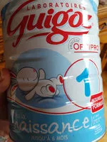 Zuckermenge drin lait enfant jusqu'à 6mois