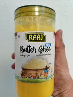 Jumlah gula yang masuk Butter Ghee