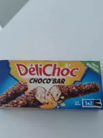 Sucre et nutriments contenus dans Choco bar