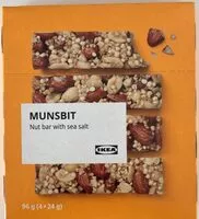 Sokerin määrä sisällä Munsbit