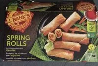 Quantité de sucre dans Spring Rolls avec légumes