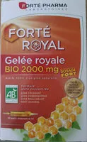 Jumlah gula yang masuk FORTE ROYAL BIO