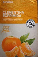 Quantité de sucre dans Clementina exprimida