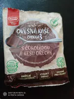 Sokerin määrä sisällä Ovesná kaše s čokoládou a kešu ořechy