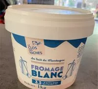 Quantité de sucre dans Fromage blanc 3,3%