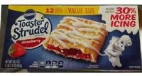 Cantidad de azúcar en Toaster Strudel - Strawberry