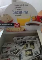 चीनी की मात्रा Sacarina