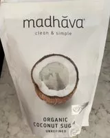 Amount of sugar in Organic coconut sugar