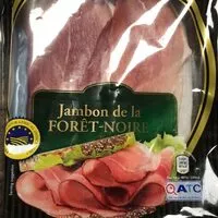 İçindeki şeker miktarı Jambon de la forêt-noire