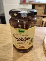 Sokerin määrä sisällä Pâte à tartiner au cacao et noisettes
