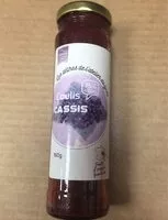 Amount of sugar in Coulis cassis