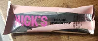 Quantité de sucre dans Nicks peanut protein bar