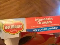 入っている砂糖の量 Mandarin Oranges