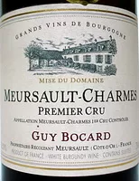 Meursault charmes 1er cru