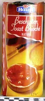 Jumlah gula yang masuk Haust