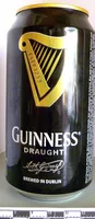 चीनी और पोषक तत्व Guiness