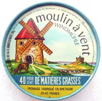 Sucre et nutriments contenus dans Moulin a vent