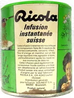 Quantité de sucre dans Infusion Instantanée Suisse
