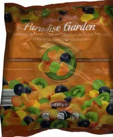 Zuckermenge drin Mezcla de frutas tropicales congeladas "Golden Fruit"
