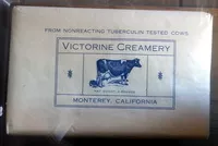 Şeker ve besinler Victorine creamery