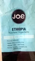 Sucre et nutriments contenus dans Joe coffee roasters