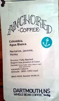 Sucre et nutriments contenus dans Anchored coffee