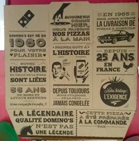 Suhkur ja toitained sees Dominos