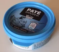 Sokerin määrä sisällä Paté de Sardinha