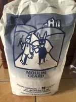 Sucre et nutriments contenus dans Moulin ceard