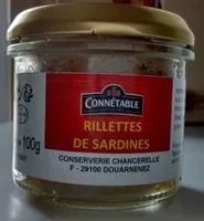 Jumlah gula yang masuk Rillettes de Sardines