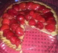 İçindeki şeker miktarı Tarte au fraise