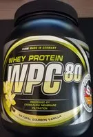 Zuckermenge drin Whey Protein WPC-80 Natural Bourbon Vanilla