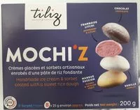 Amount of sugar in Mochi 'z