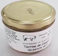 Quantité de sucre dans Terrine de Canard au poivre vert